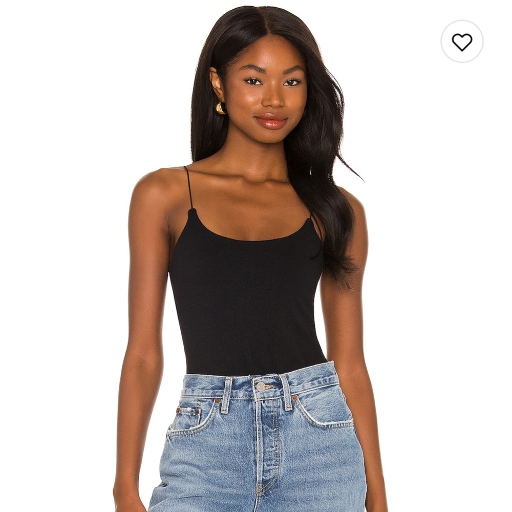 NWT black free people bodysuit. Size M/L